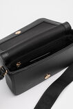 Logo Trim Crossbody Bag  Black  hi-res