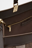 Large Woven Tote  Dark Espresso  hi-res