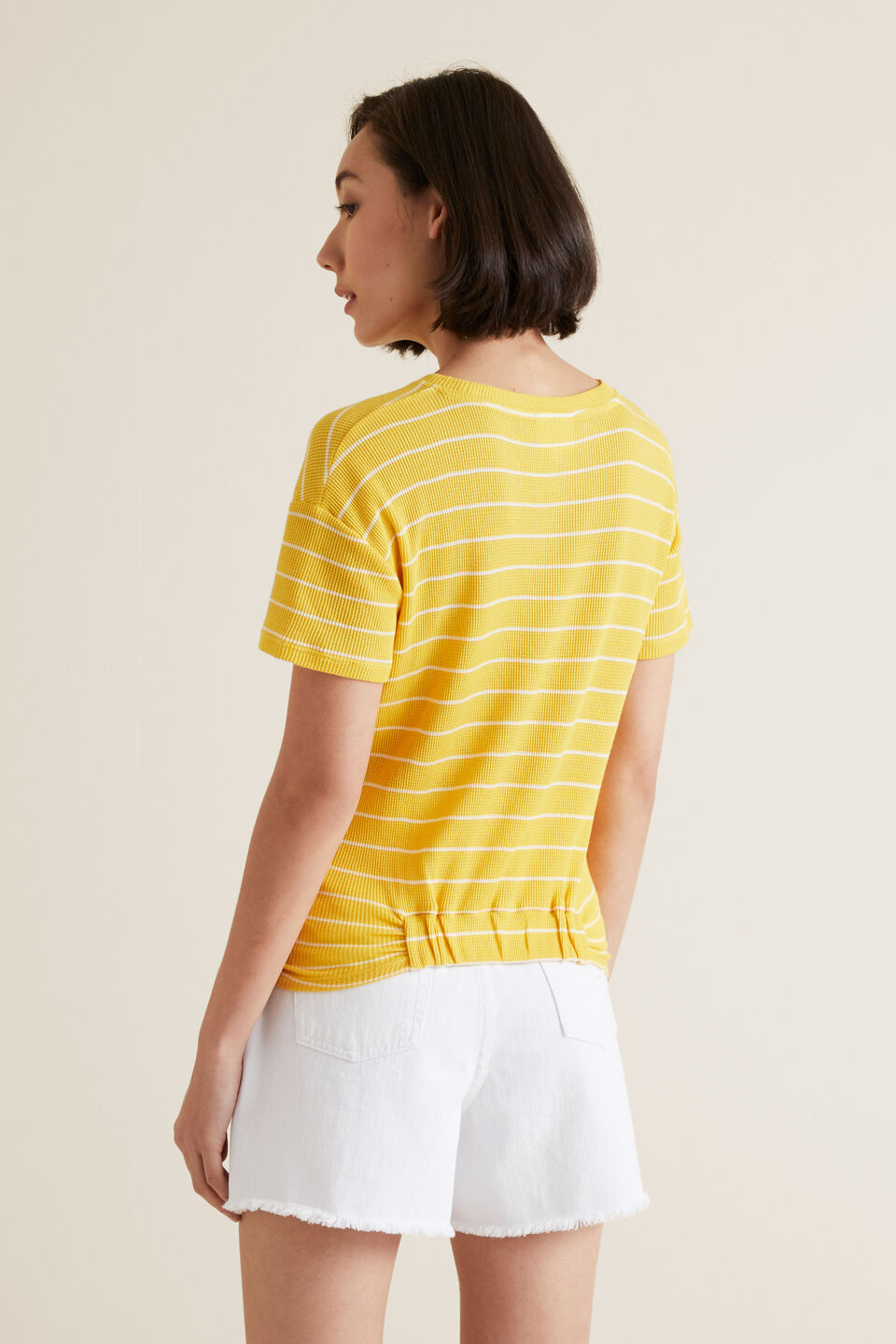 Twist Front Tee  