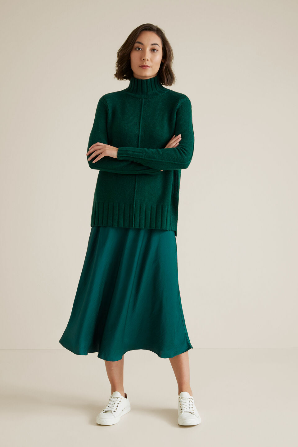 High Neck Sweater  