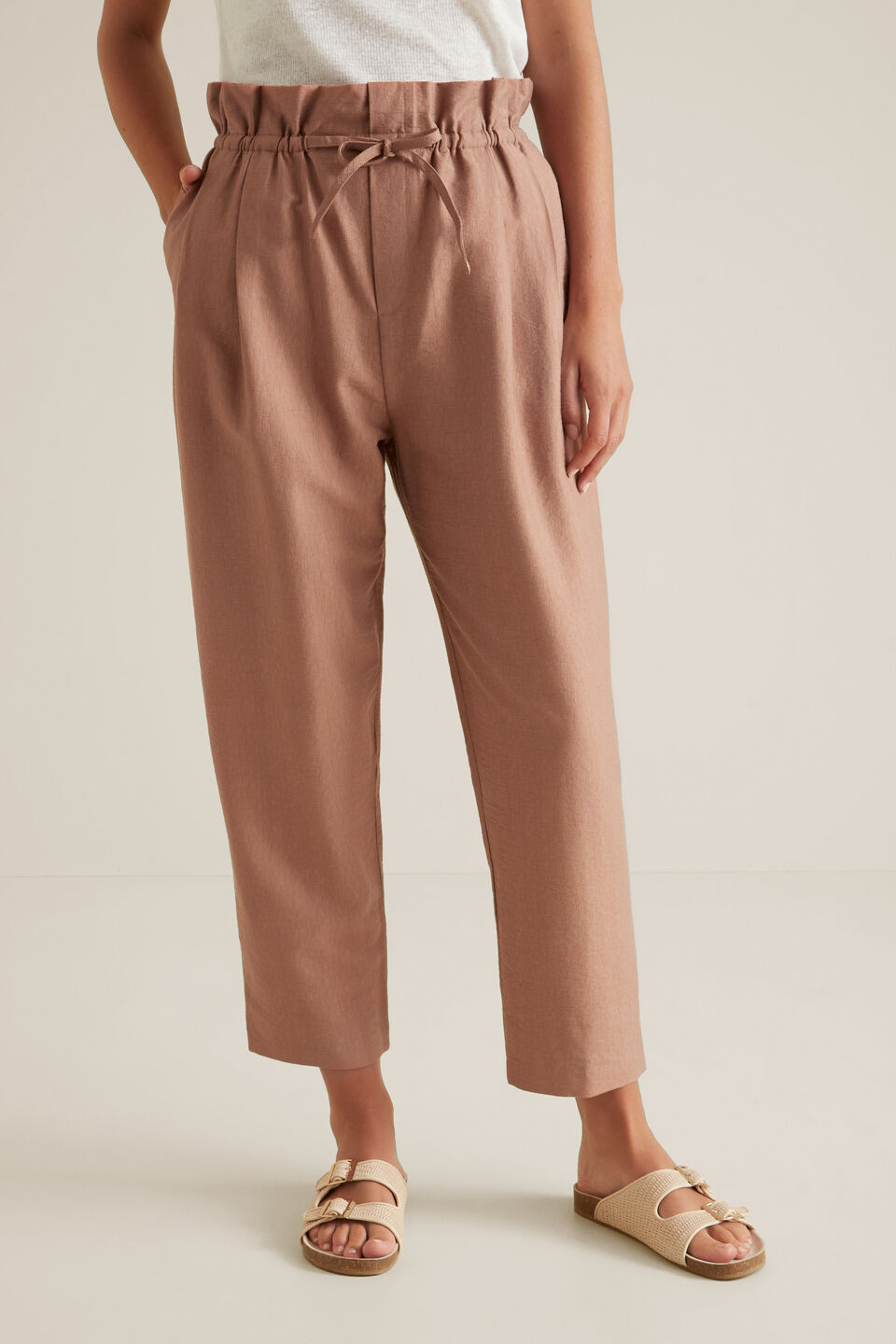 Paperbag Tie Up Pant  