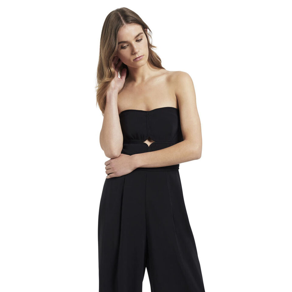 Strapless Flare Jumpsuit  