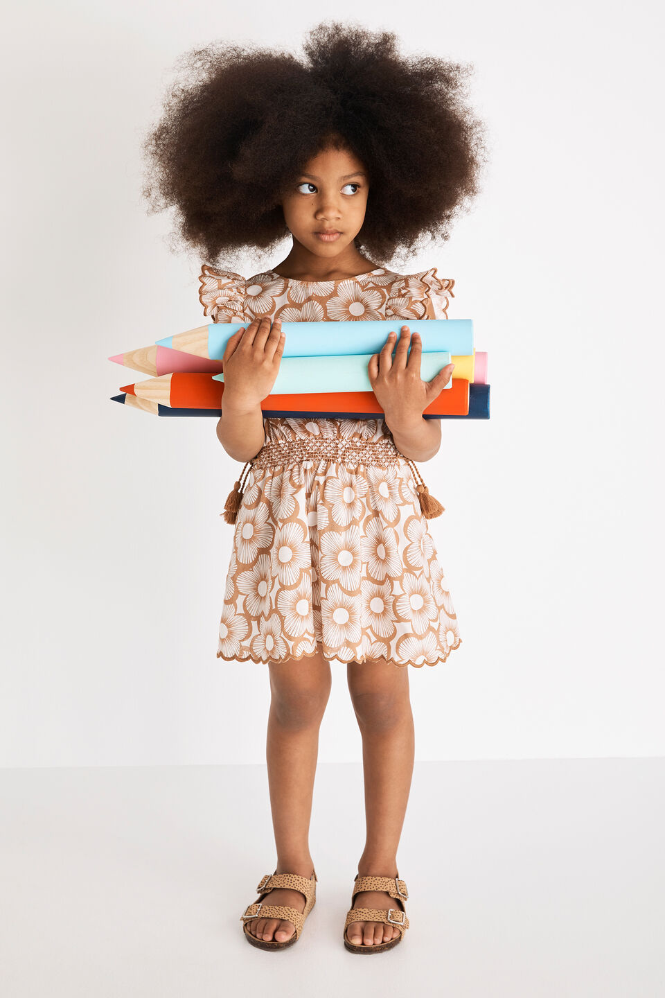 Floral Frill Dress  