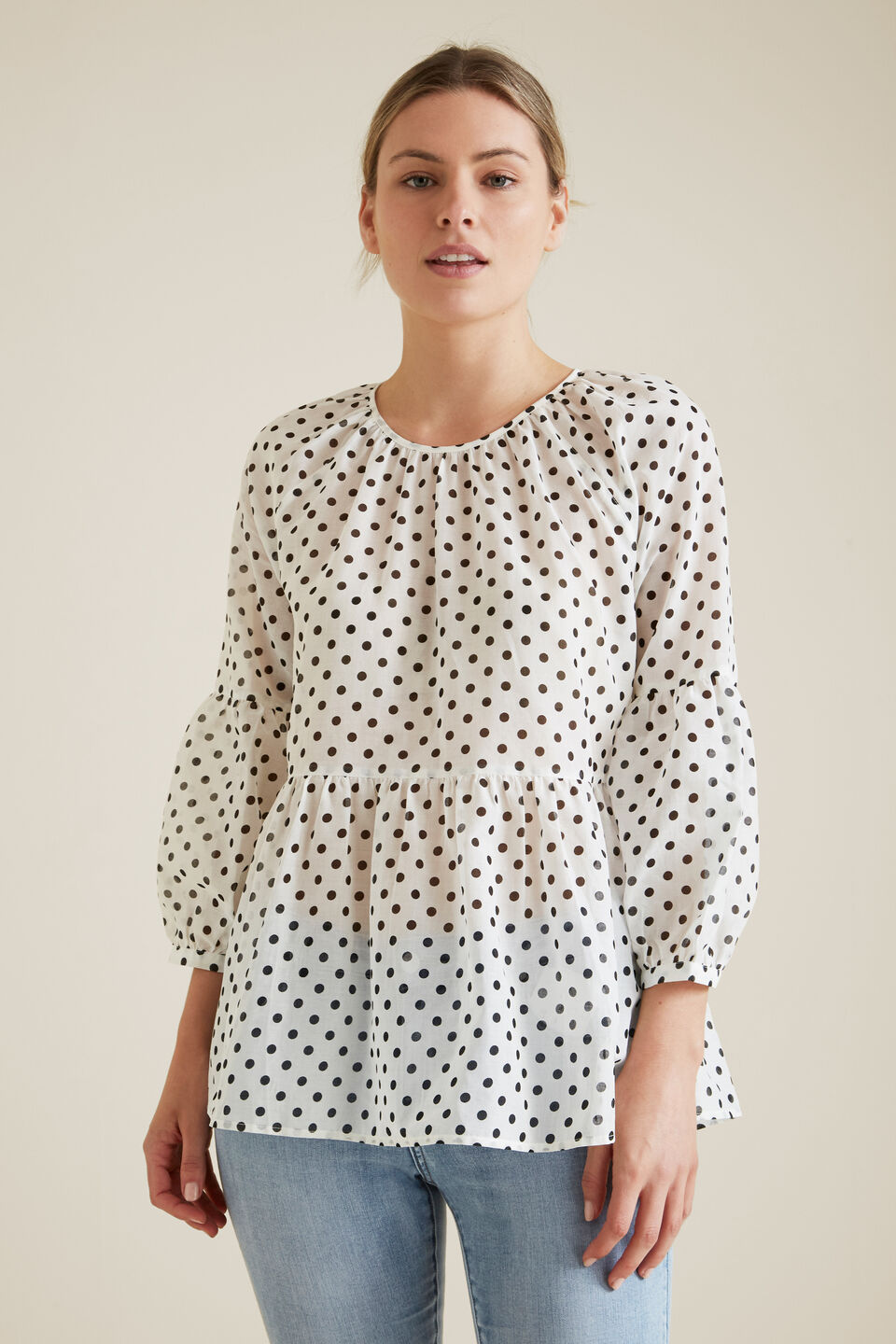 Spot Blouse  