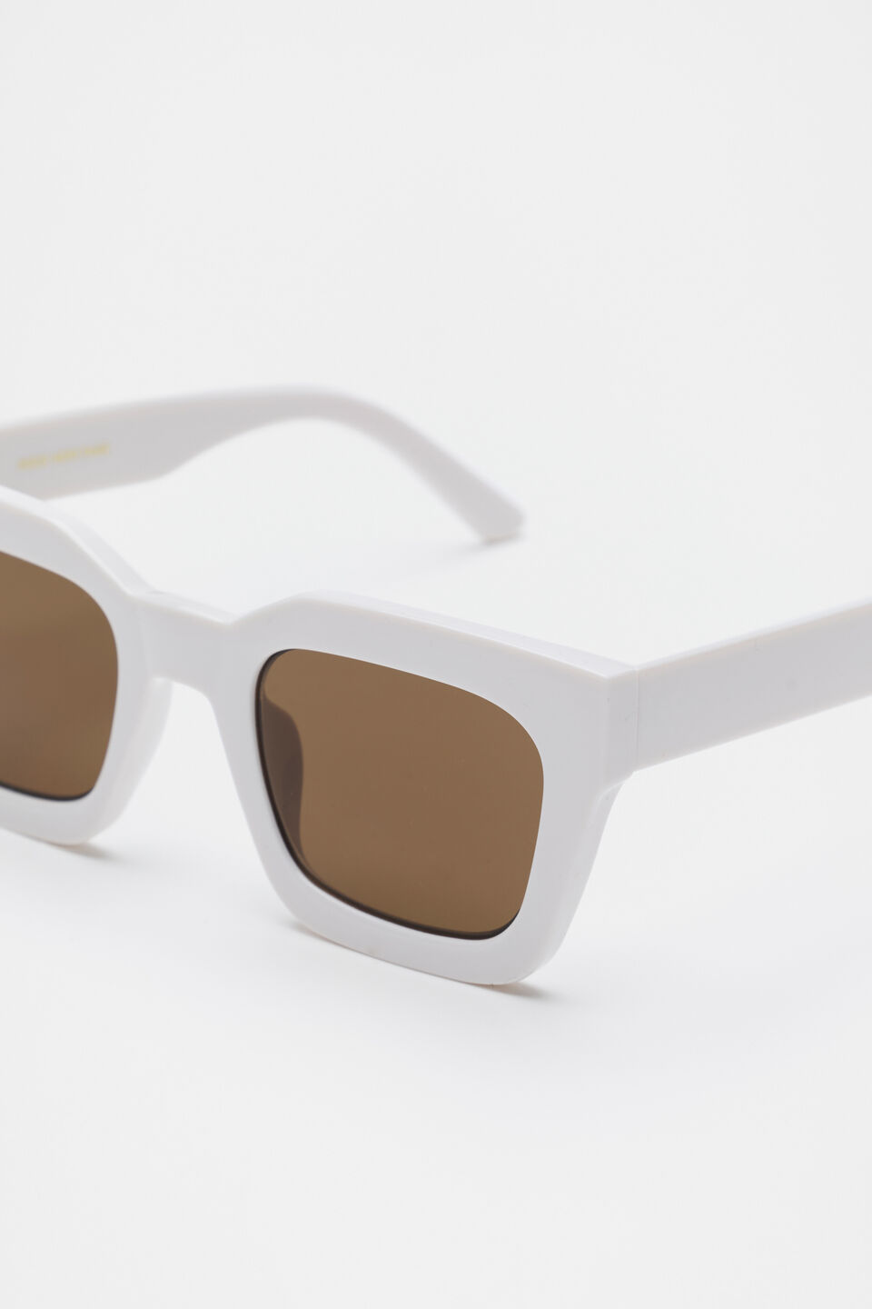 Caitlin Rectangle Sunglasses  Cloud Cream