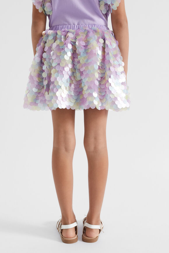 Ombre Sequin Tutu  Lavender  hi-res