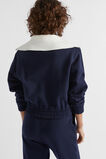 Terry Half Zip Sweat  Midnight Sky  hi-res