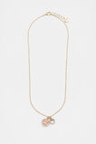 Initial Enamel Necklace  X  hi-res