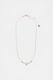 Fine Pearl Initial Necklace  R  hi-res