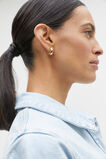 Small Curved Hoop  Gold  hi-res