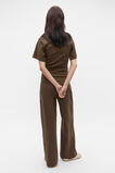 Scoop Neck Tee  Dark Praline  hi-res