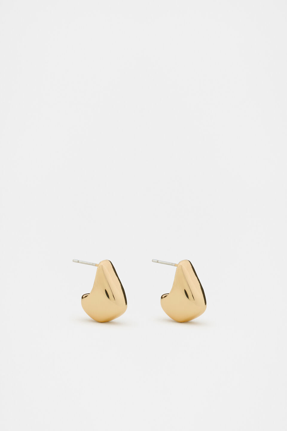Angular Hoop  Gold