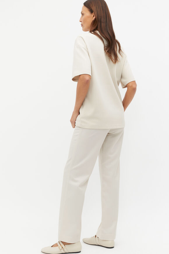 Oversized Boyfriend Tee  Oat  hi-res