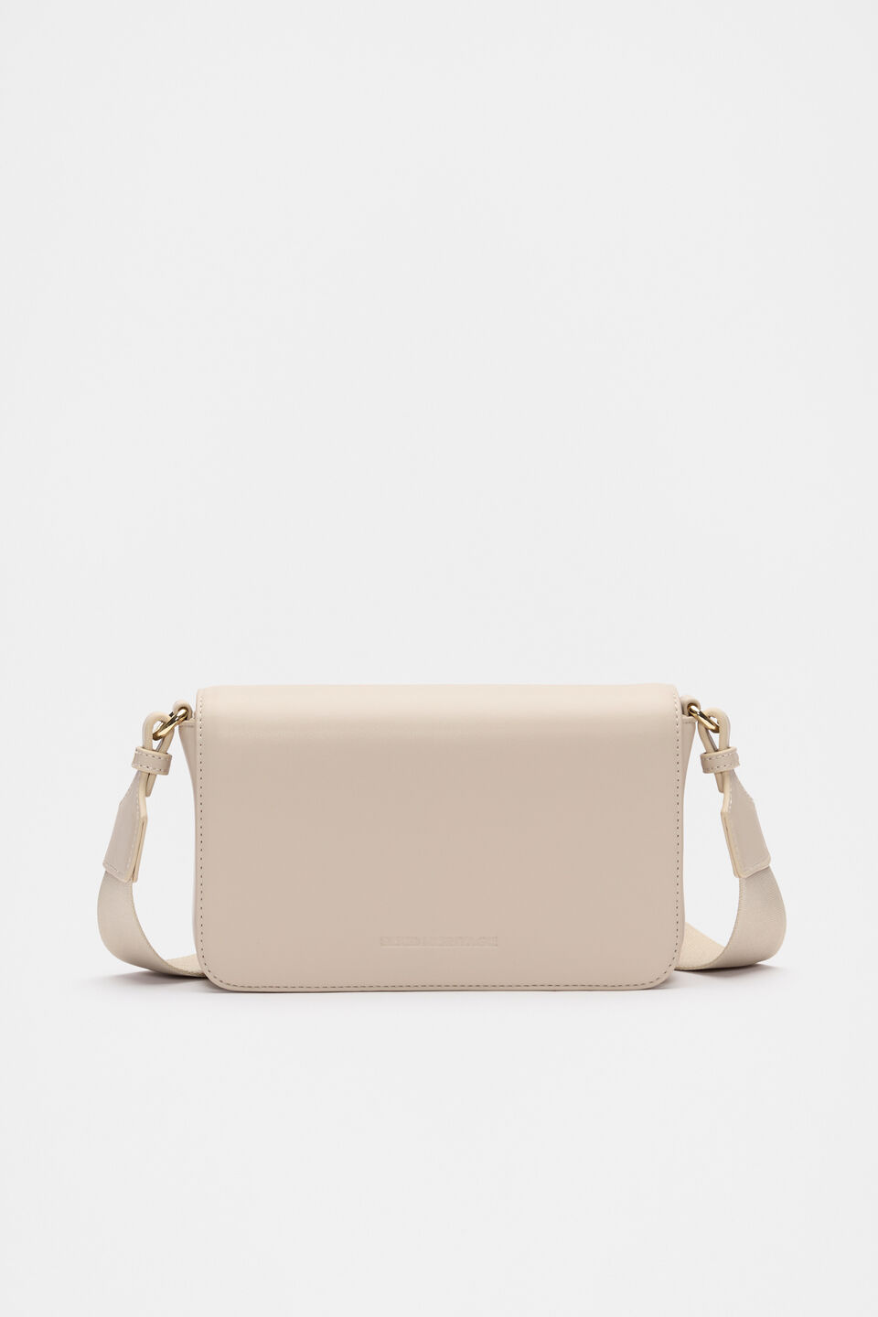 Logo Trim Crossbody Bag  Oat