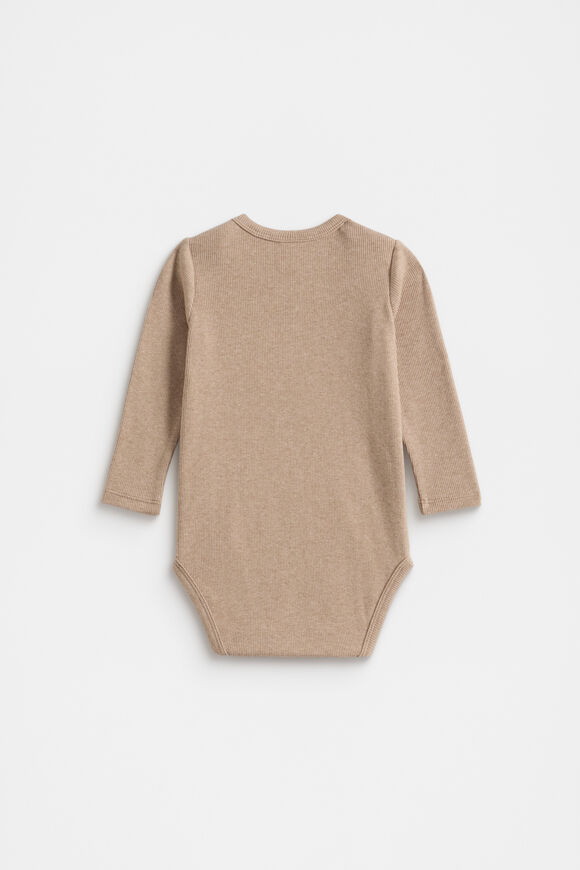 Hedgehog Bodysuit  Nutmeg Marle  hi-res