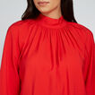 High Neck Blouson Shirt    hi-res