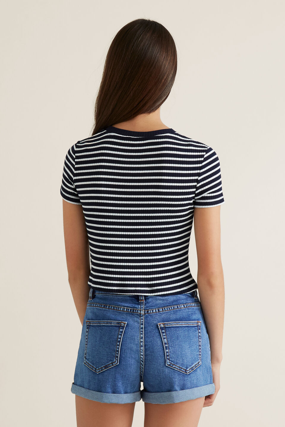 Boxy Crop Tee  
