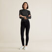 3/4 Sleeve High Neck Top    hi-res
