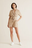 Utility Belted Playsuit    hi-res