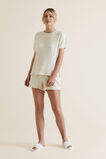 Sleep Rib T-Shirt Set    hi-res