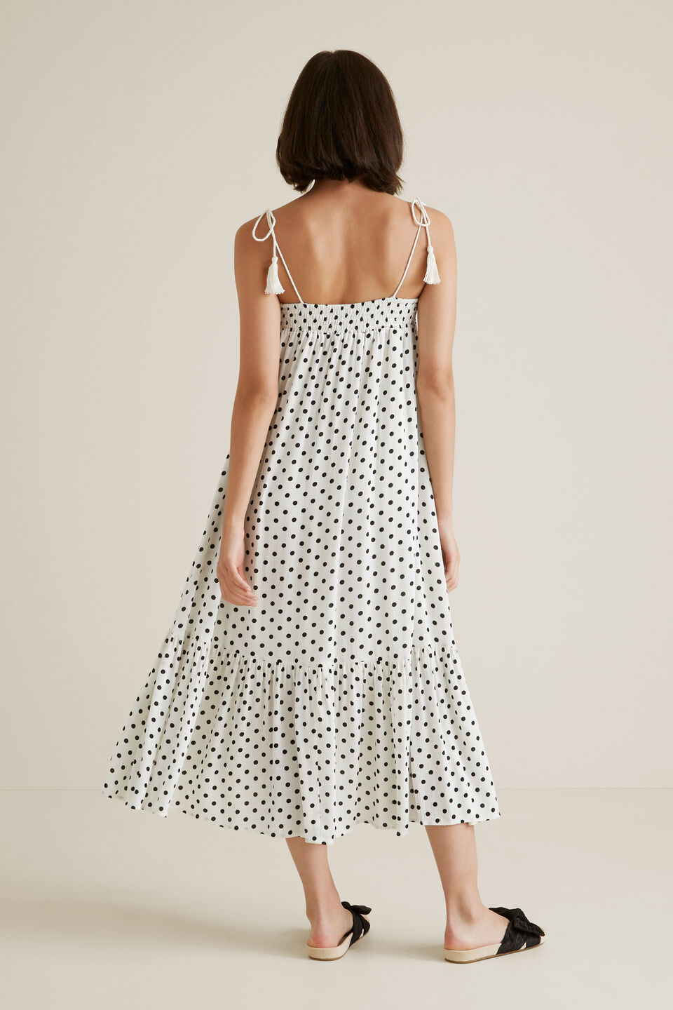 Crinkle Spot Dress  