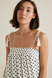 Crinkle Spot Dress    hi-res