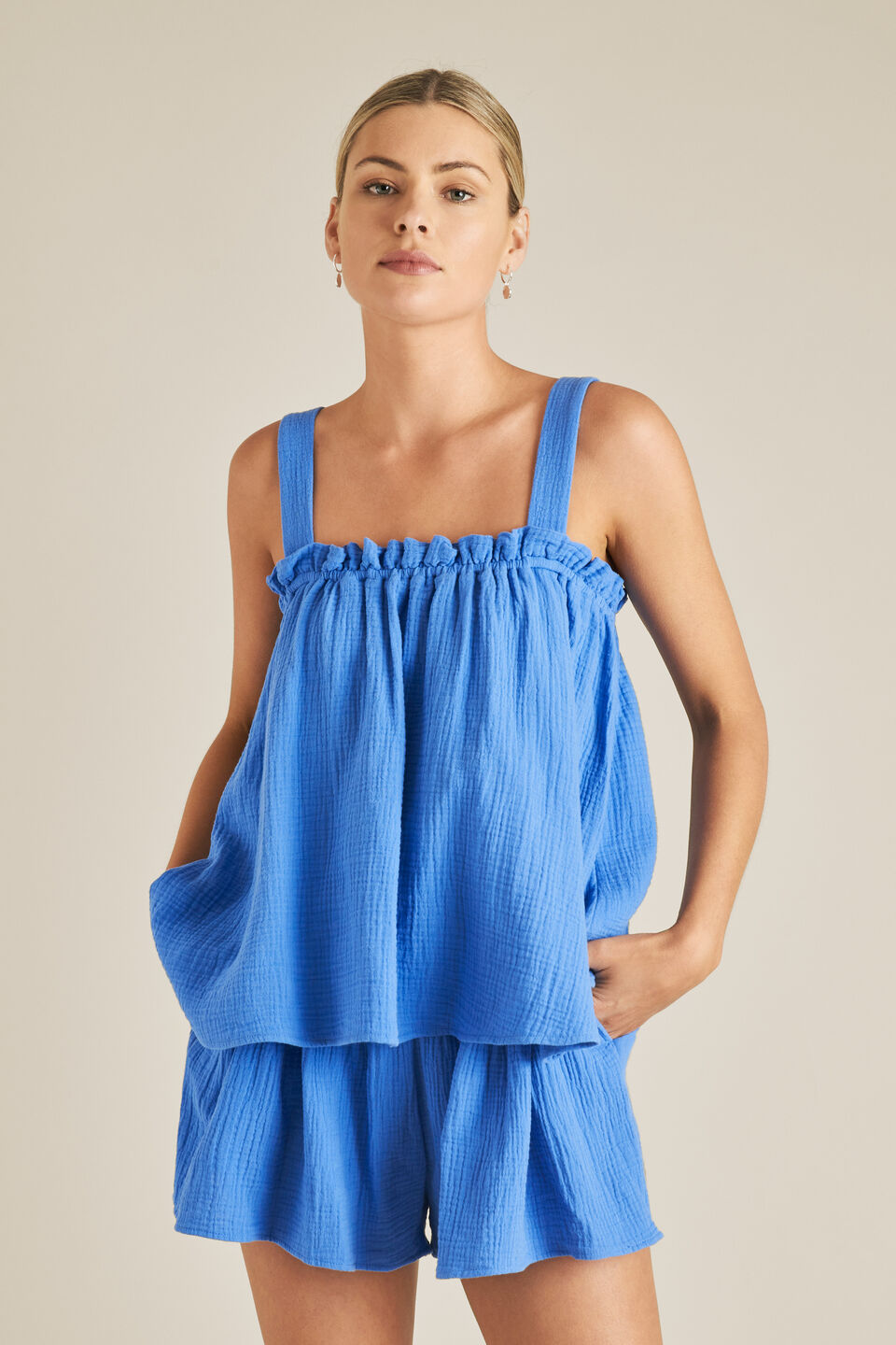 Cheesecloth Cami  