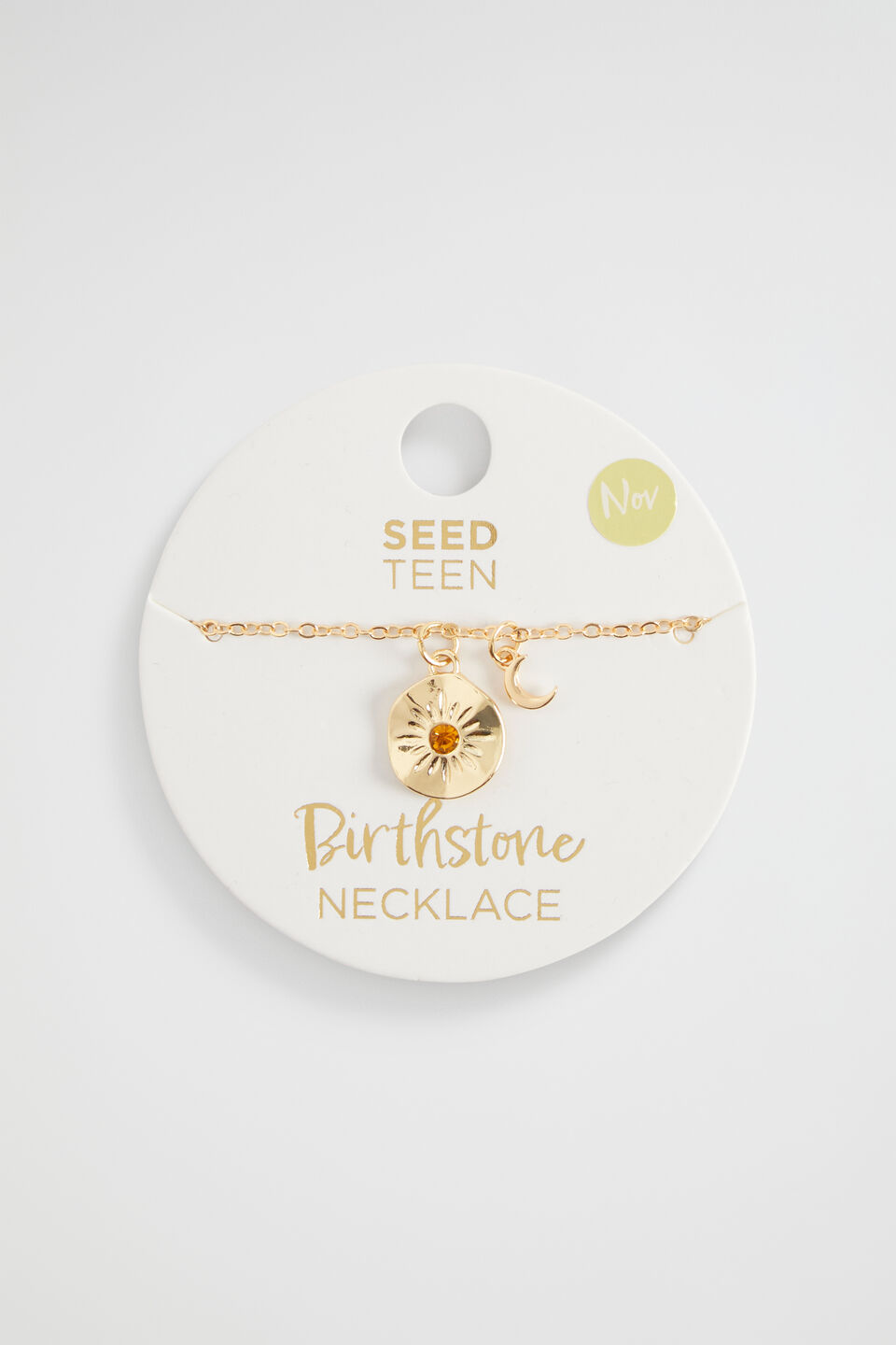 Birthstone Necklace  November