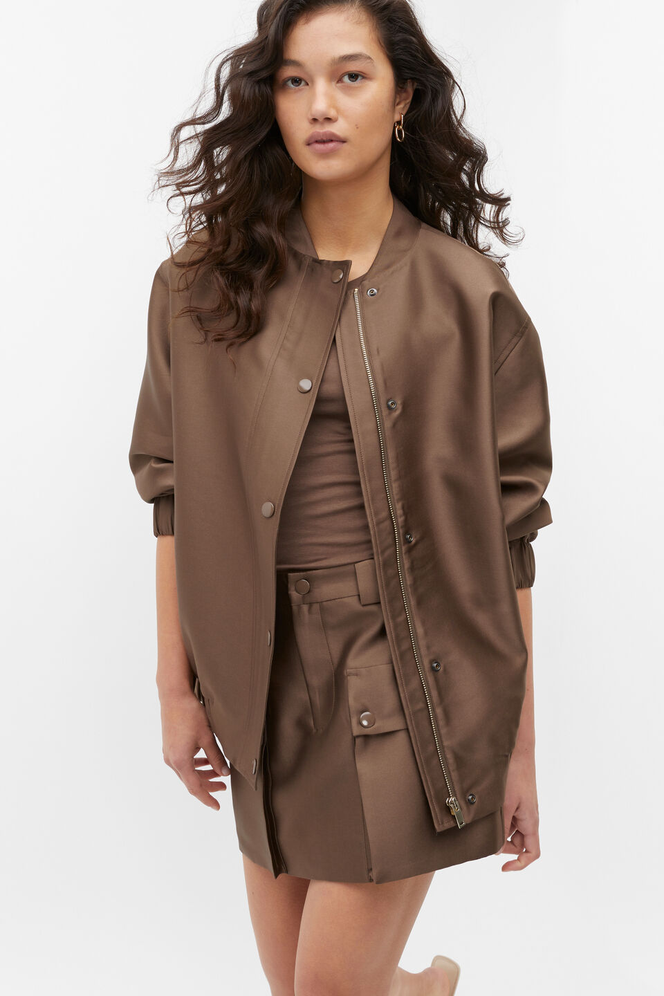 Oversized Bomber  Affogato