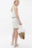 Pipe Detail Skort  Marshmallow  hi-res
