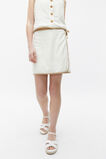 Pipe Detail Skort  Marshmallow  hi-res