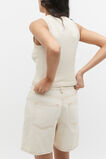 Cotton Knit Top  Frappe  hi-res