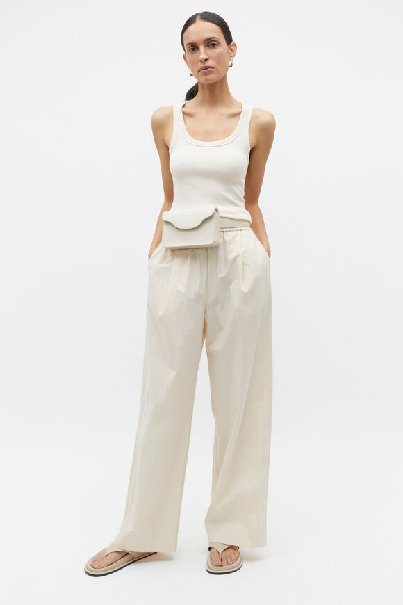 Wide Leg Drawstring Pant  Frappe  hi-res