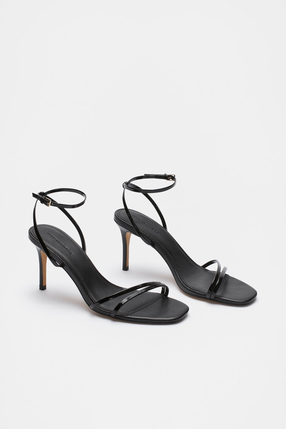 Tiana Heel  Black Patent