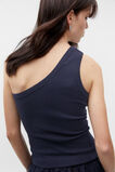 One Shoulder Tank  Midnight Sky  hi-res