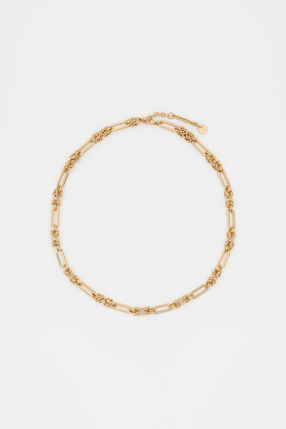 Links Chain Necklace  Gold