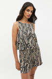 Motif Print Shell Top  Motif Print  hi-res