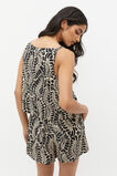 Motif Print Shell Top  Motif Print  hi-res