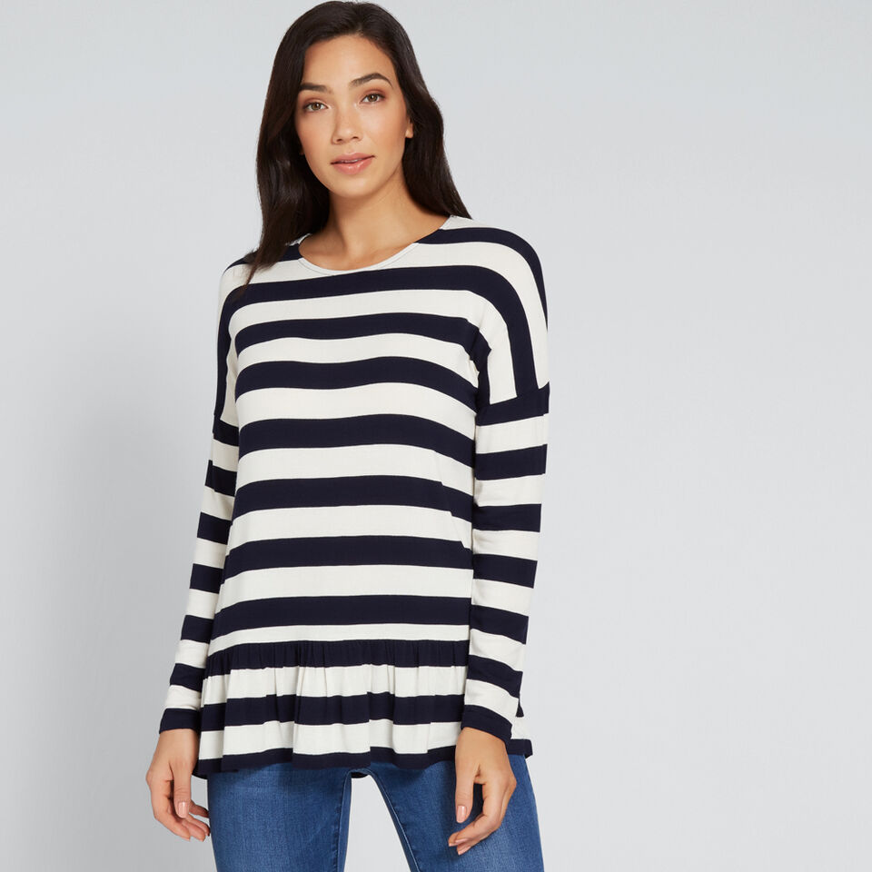 Frill Hem Top  