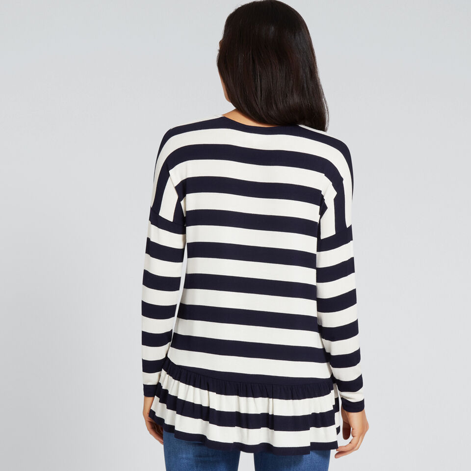 Frill Hem Top  