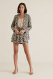 Animal Print Blazer    hi-res