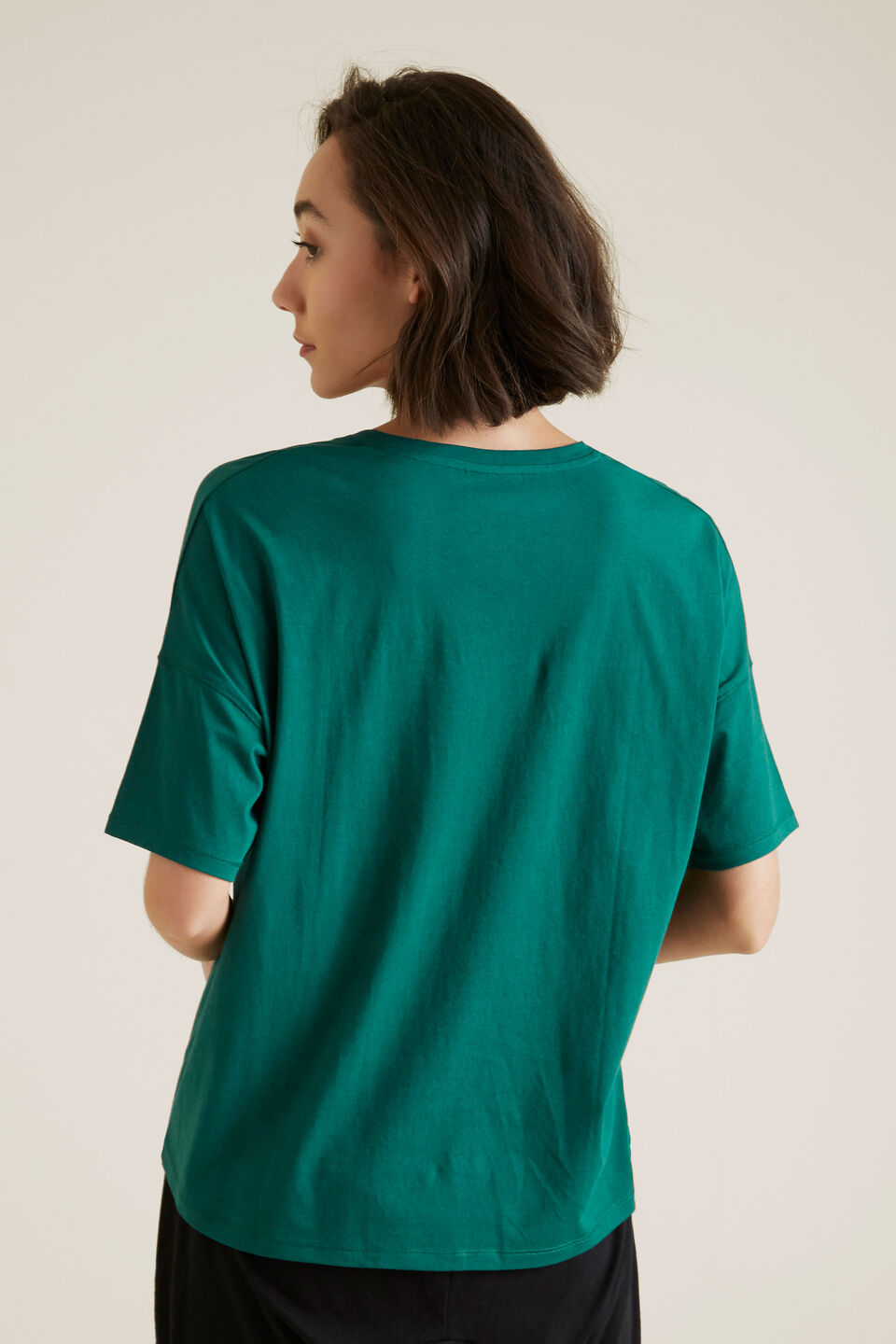 V Neck Easy Tee  