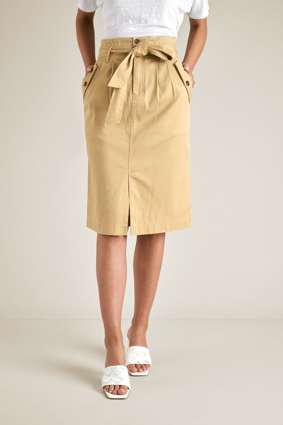 Midi Cargo Skirt  