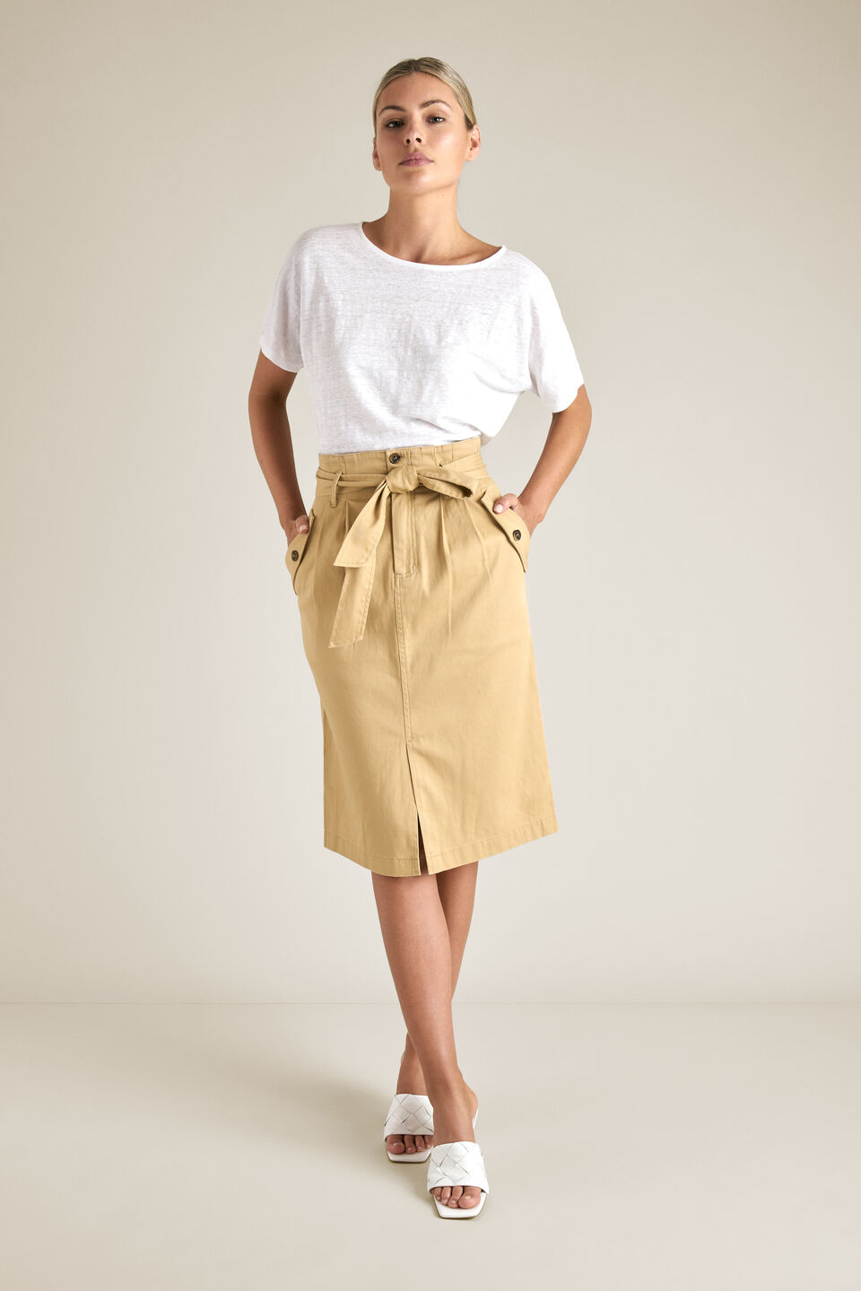 Midi Cargo Skirt  