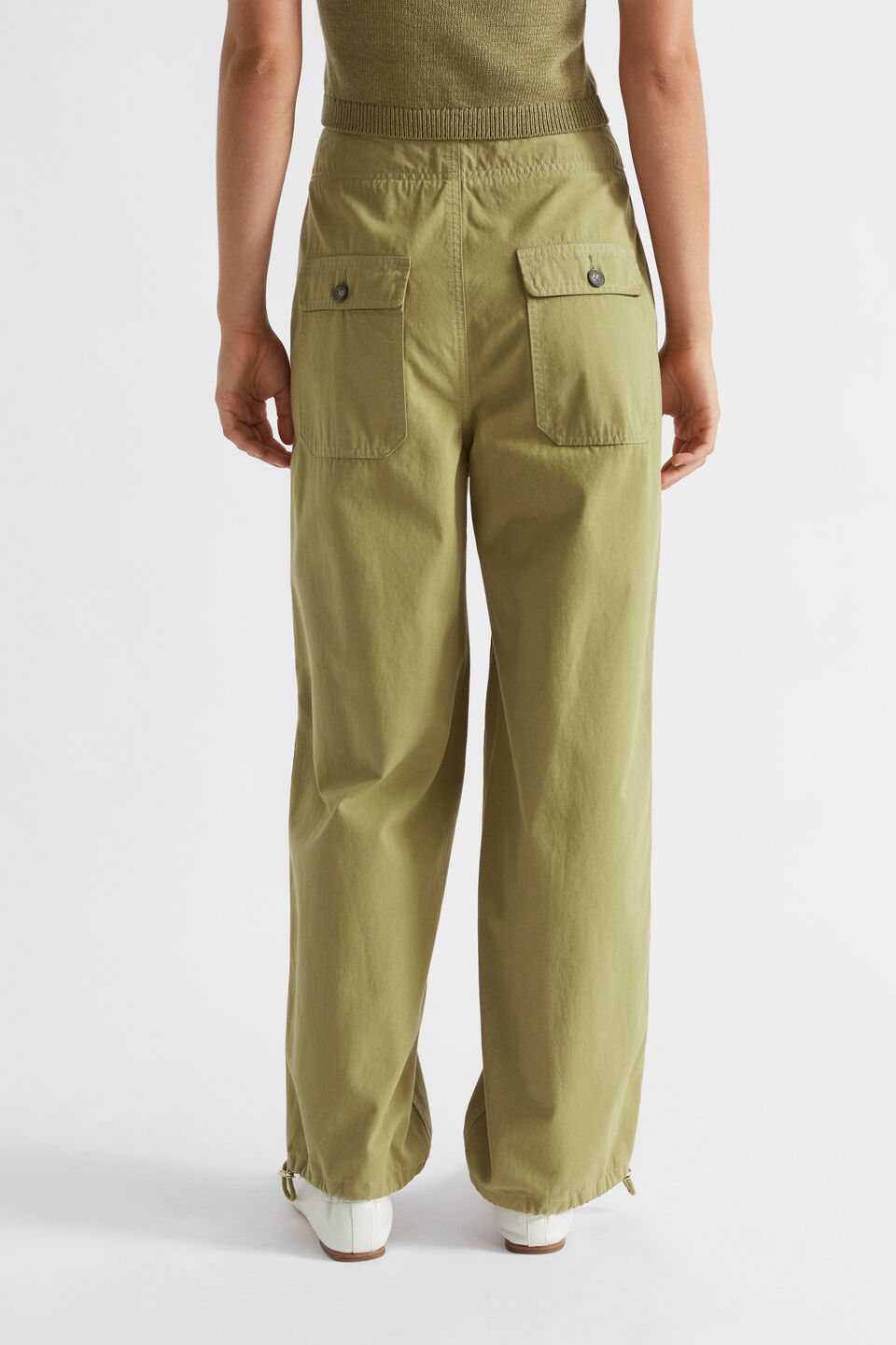 Cotton Cargo Pant  Pistachio