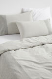 Leon King Duvet Cover  Silver Grey  hi-res