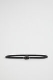 Carmen Oval Buckle Belt  Black  hi-res