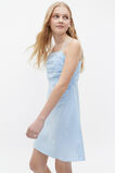 Crossdye Dress  Sky Blue  hi-res