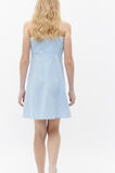 Crossdye Dress  Sky Blue  hi-res