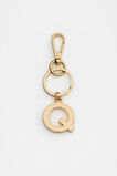 Initials Keyring  Q  hi-res